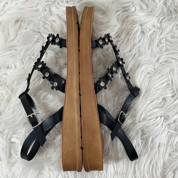 WANTED Womens Dolce Daisy Floral Strappy Sandals Size 11 NEW - Picture 10 of 16